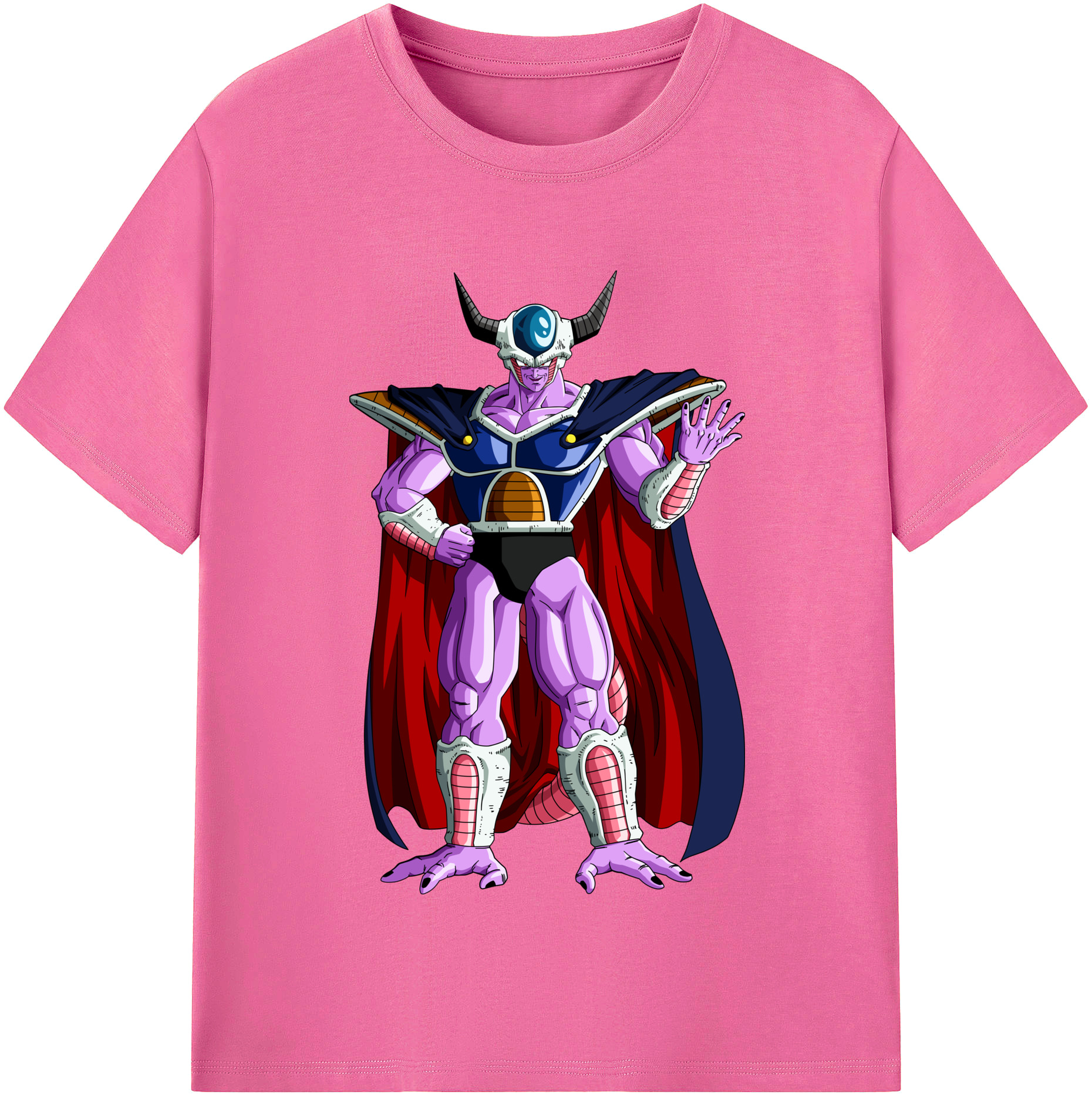 （画像用） ドラゴンボール コルド大王 DRAGON BALL King Cold レディースカジュアルプリントTシャツ（綿100％）